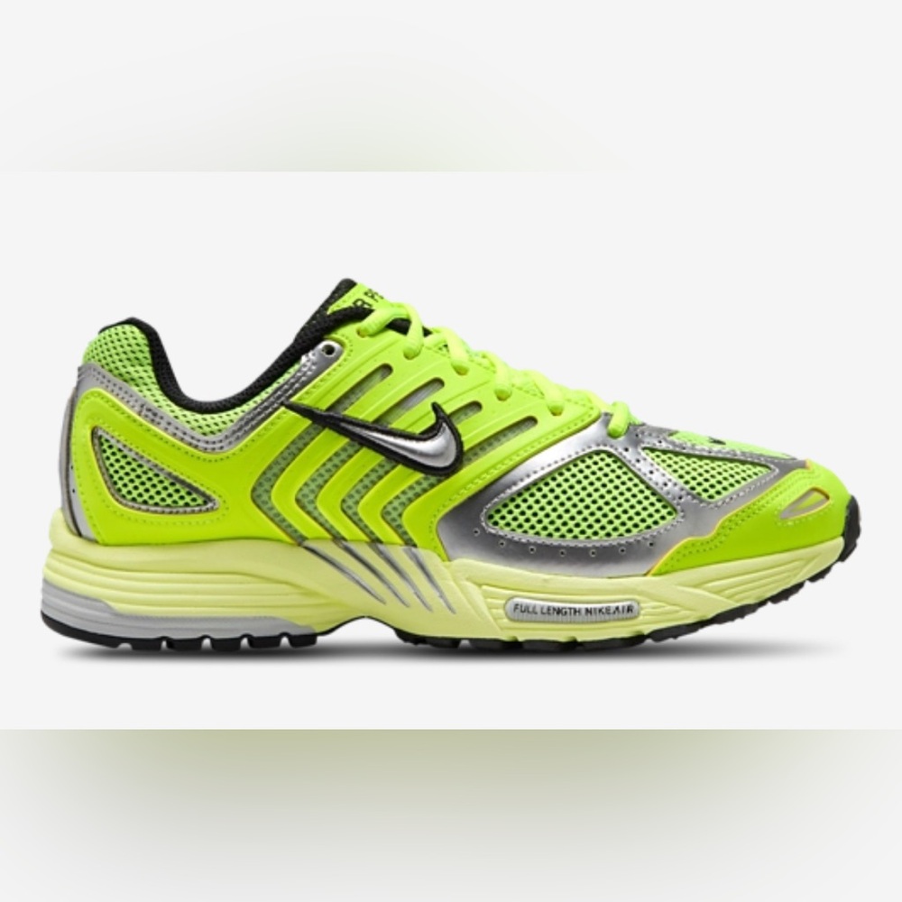 Nike Air Pegasus 2 Neon Green and Silver